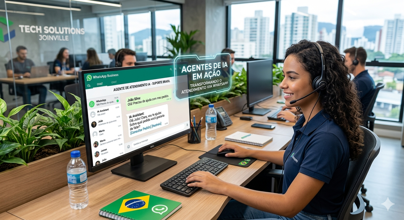 Como Agentes de IA Estão Transformando o Atendimento via WhatsApp